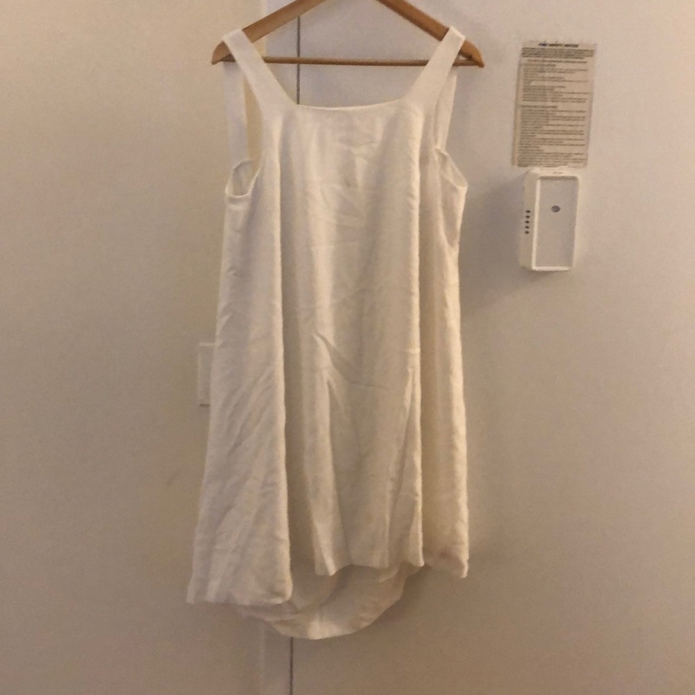Club Monaco white loose dress